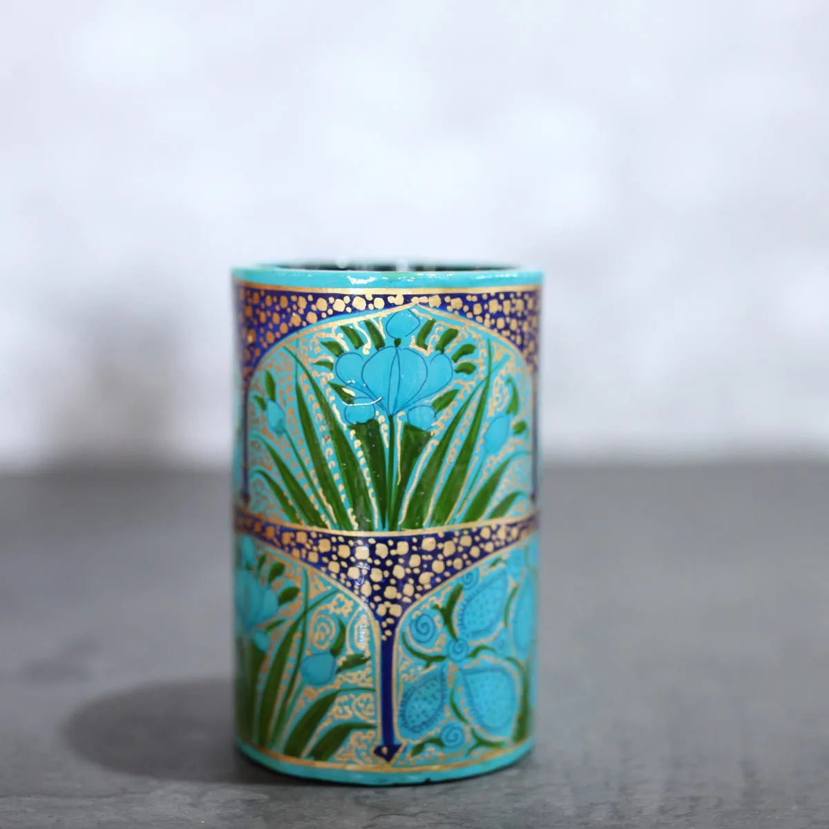 Paper Mache Pen Holder Set of<br> 2