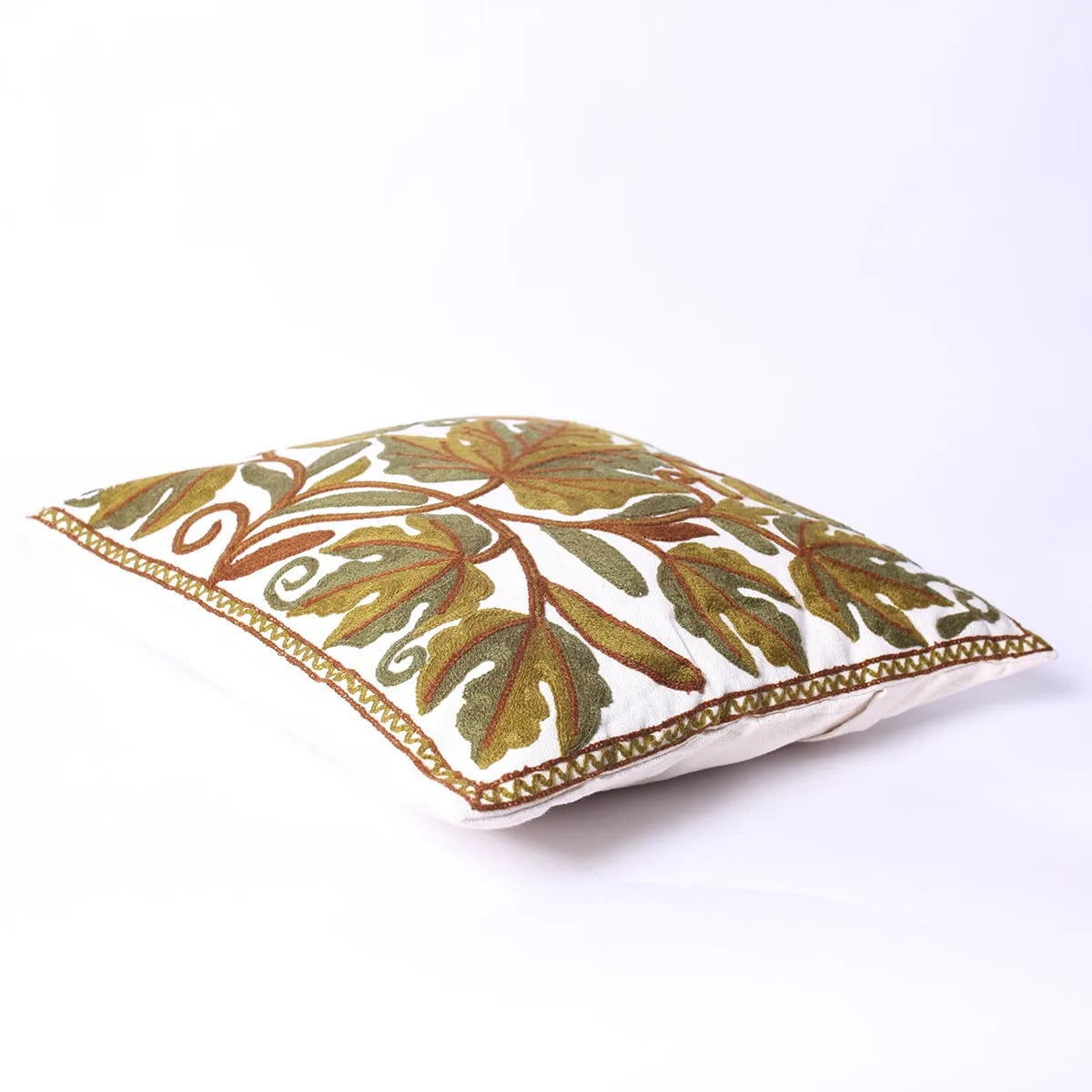 Dusuit Chinar Design Aari Embroidered Cushion Cover 6pc Set
