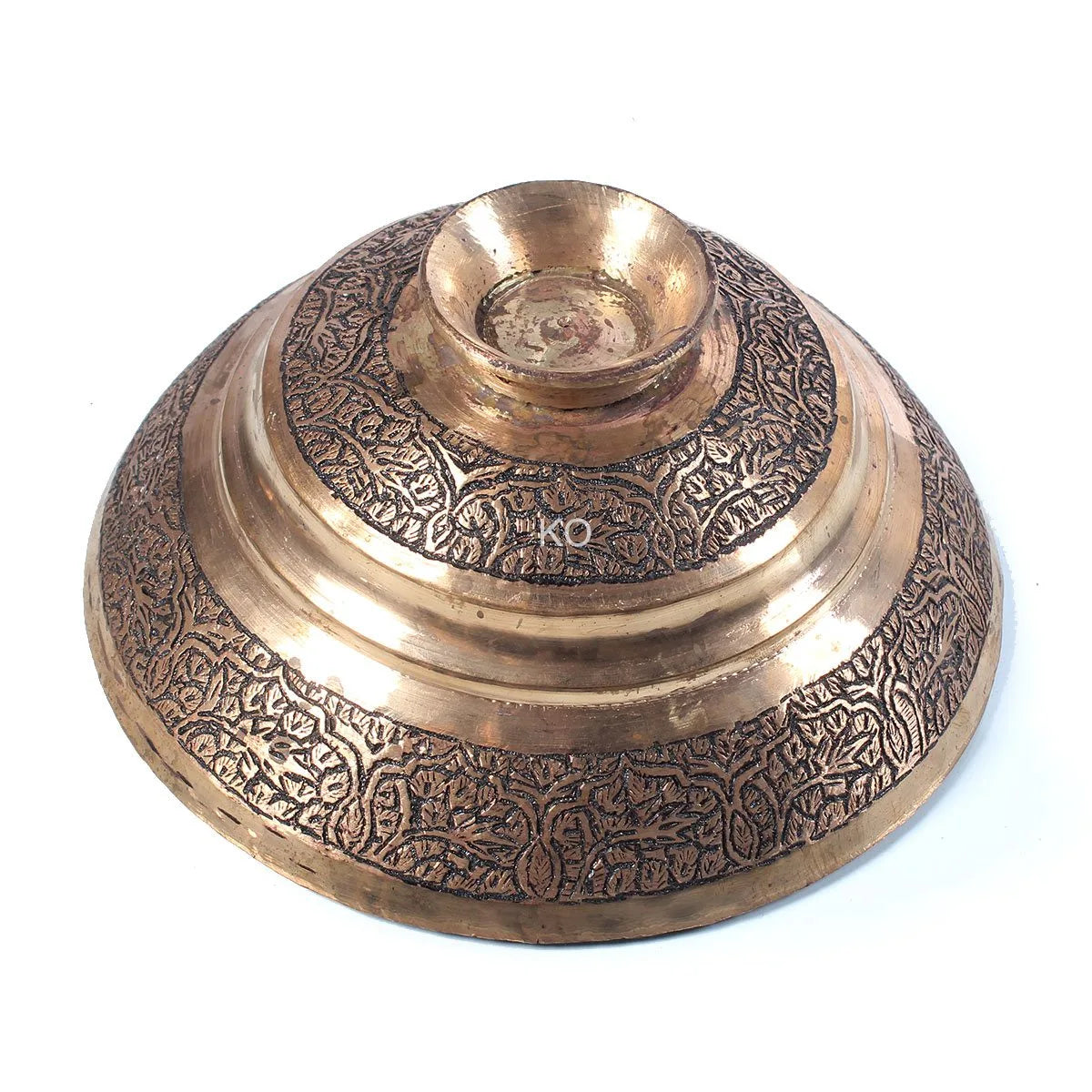 Shahi Copper Plate With Lid