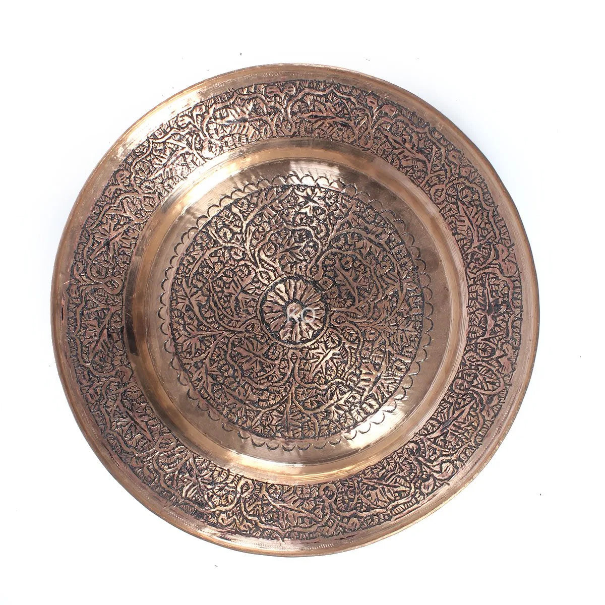 Shahi Copper Plate With Lid