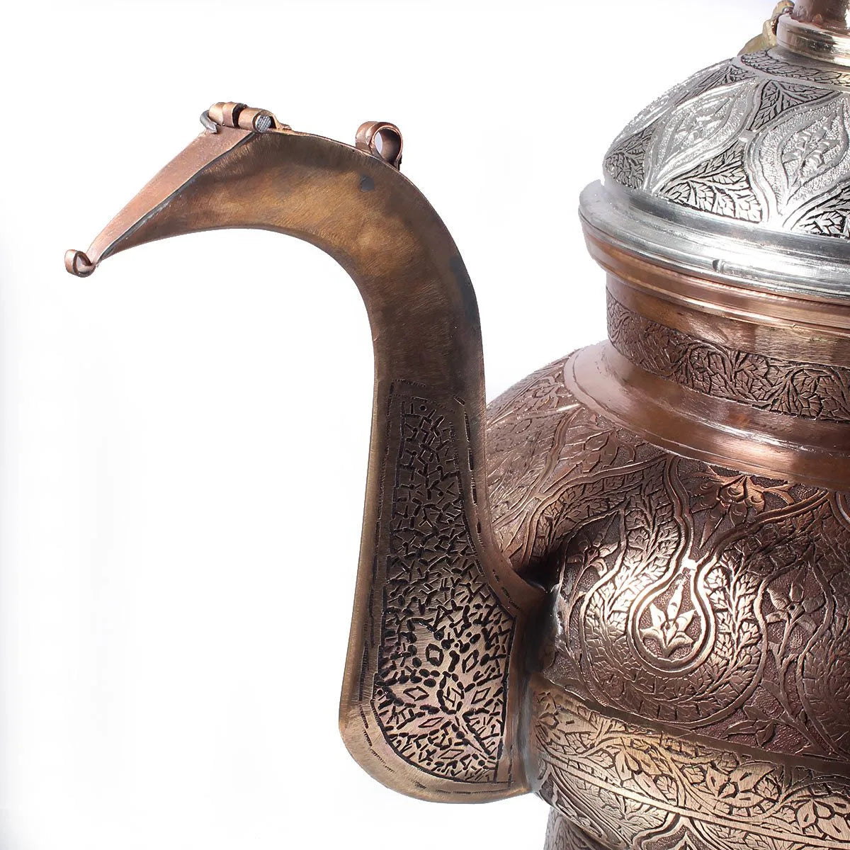 Kandkaer Multishade Copper Samavar | Big size | Hand Engraved