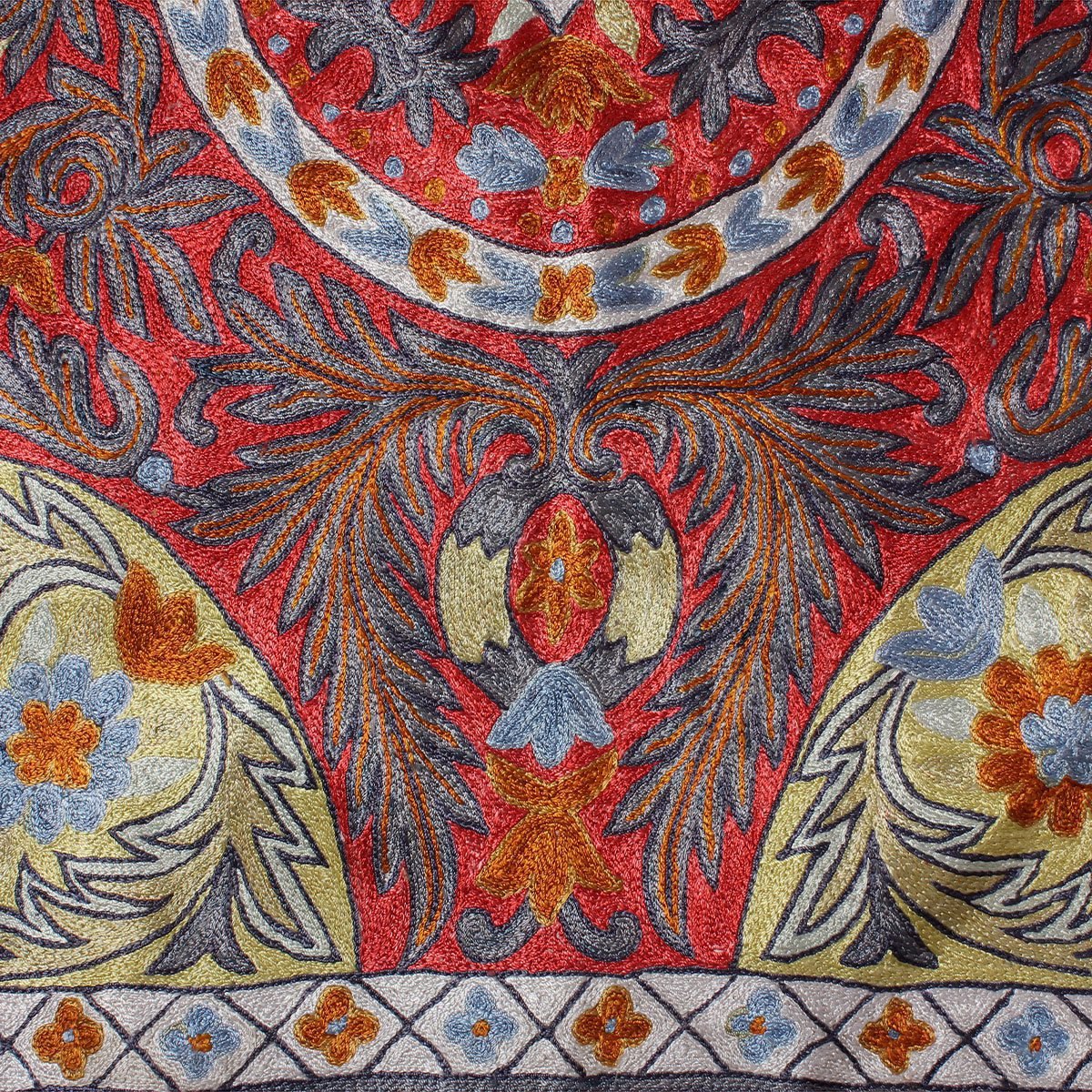 MODERN ART SILK RUG 2 X 3 FT