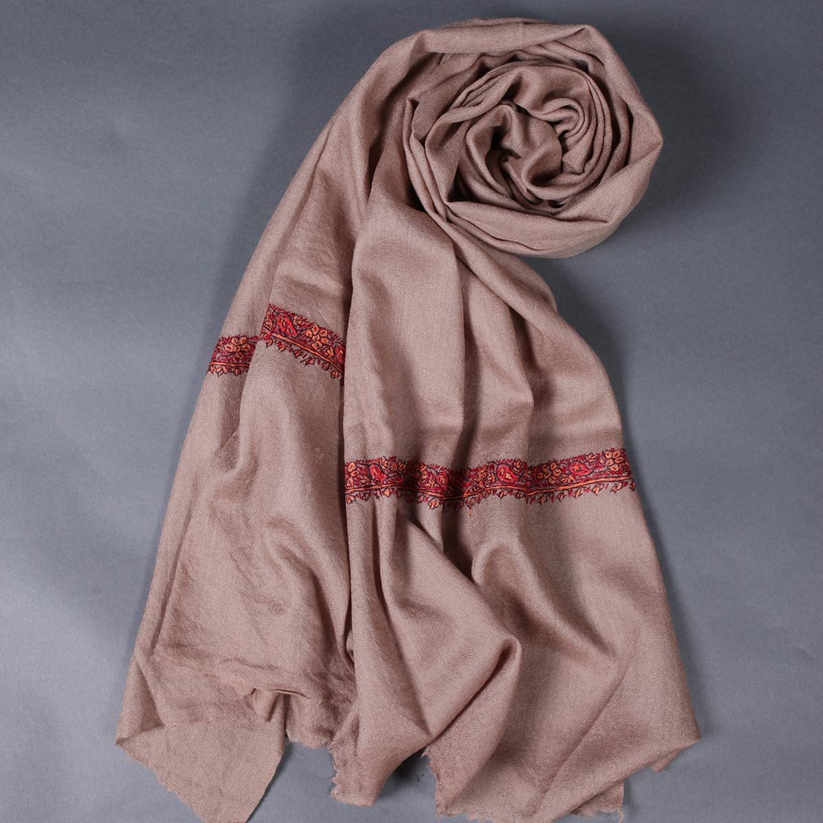 Khudrang Base Neemdhor Sozni Embroidered Stole