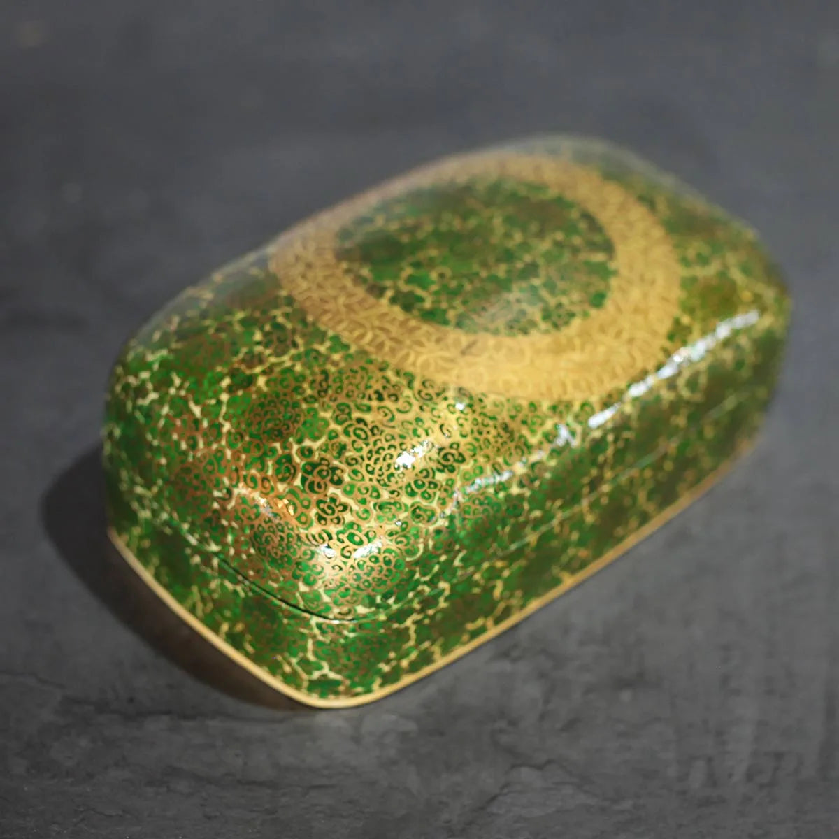 Paper Mache Trinket Box (7x4)