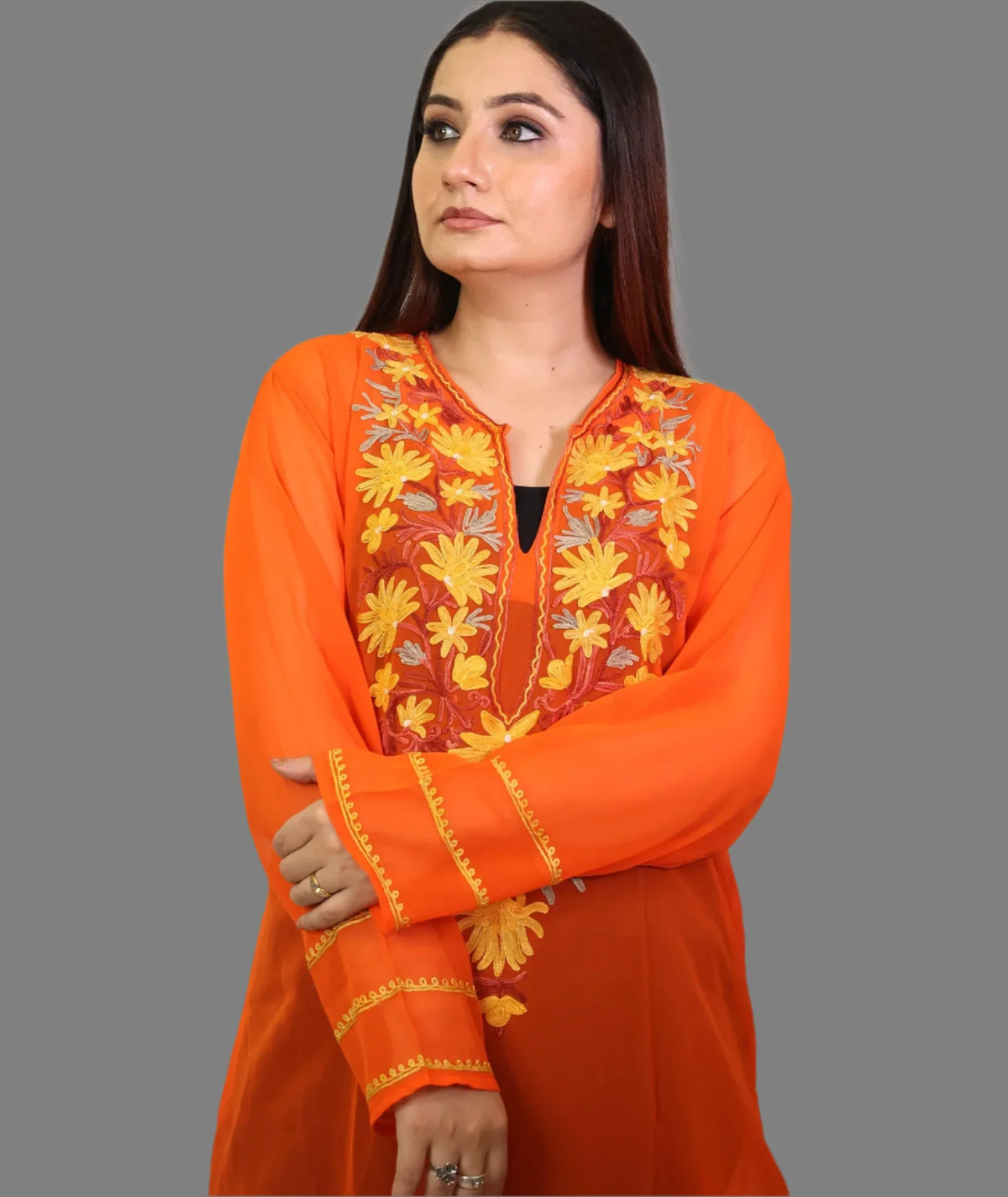 Georgette Kurti & Tops