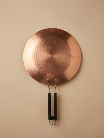 Kashmiri Copper Roti Tawa | Handmade Hand-Beaten Copper Tawa for Home