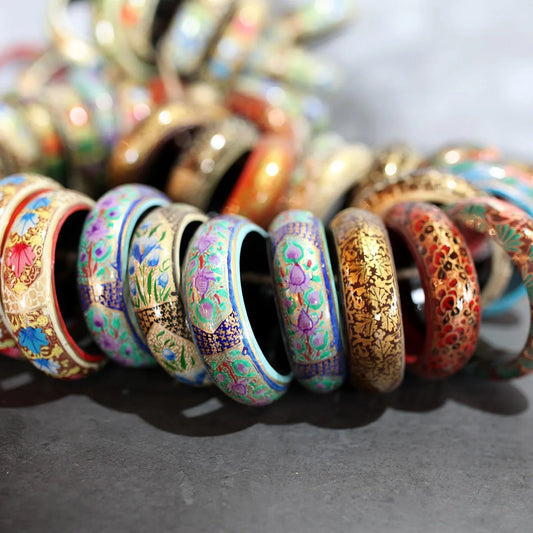 Paper Mache Bangles 2inches |1 pc