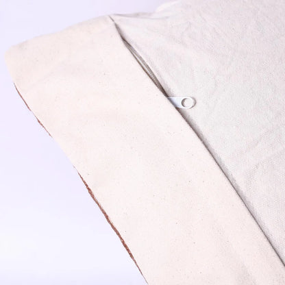 Floral Design Dusuit Chain Stitch Embroidered Kasmiri Cushion Cover 6pc Set