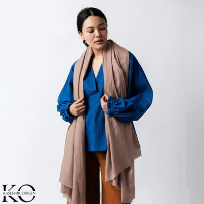 Khudrang GI Certified Handwoven Pashmina Stole