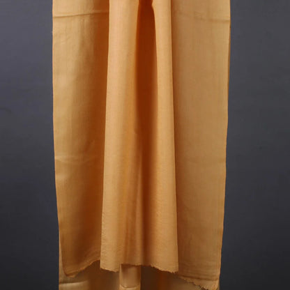 Daffodil yellow GI Certified Handwoven Pashmina Stole