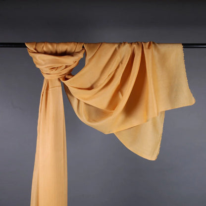 Daffodil yellow GI Certified Handwoven Pashmina Stole