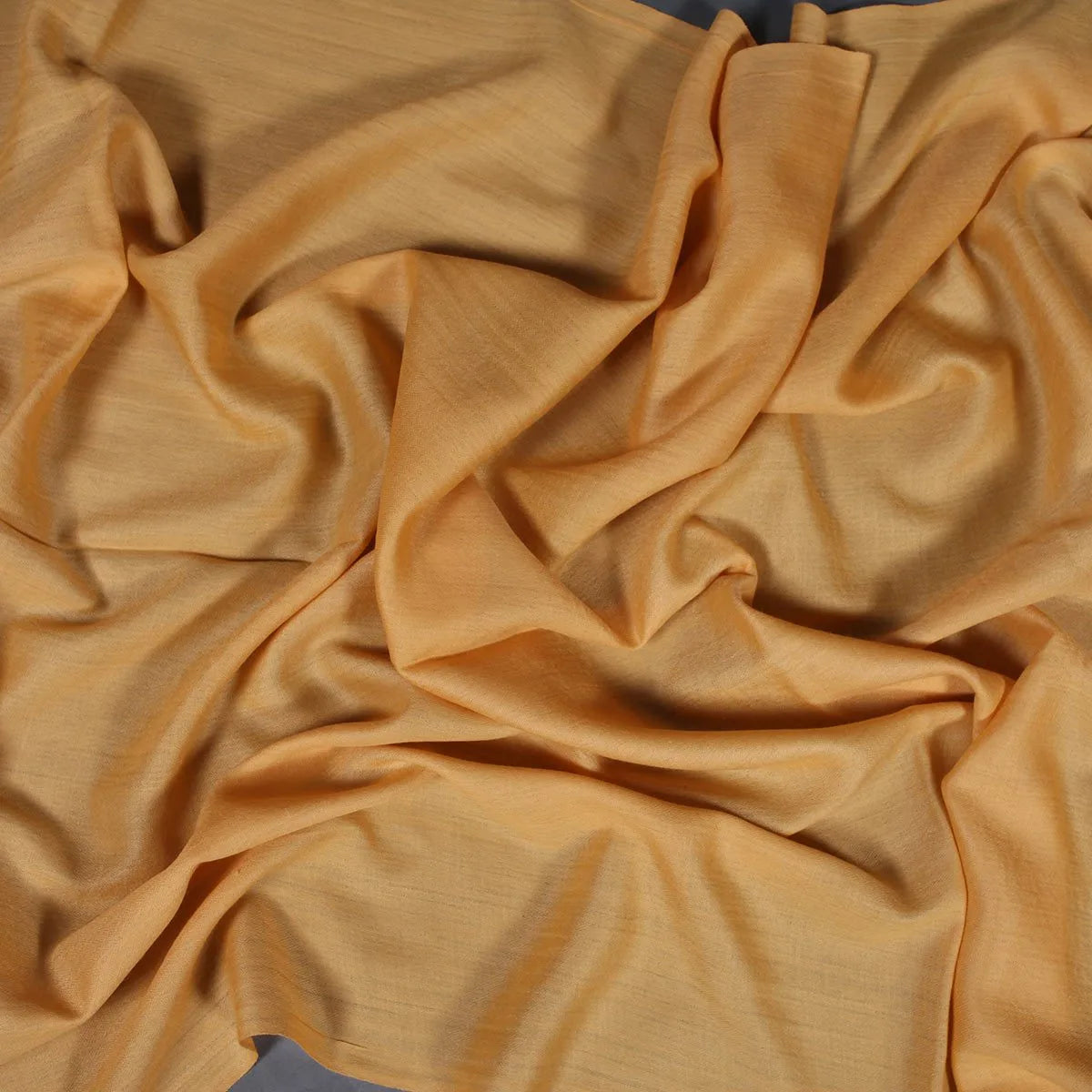 Daffodil yellow GI Certified Handwoven Pashmina Stole