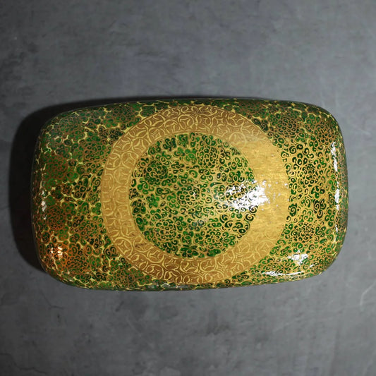 Paper Mache Trinket Box (7x4)