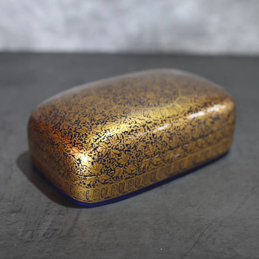 Paper Mache Trinket Box (7x4)