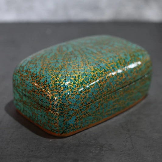 Paper Mache Trinket Box (7x4)