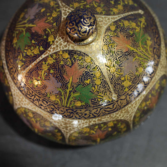 Paper Mache Powder Box Set of<br> 2 (6 Inces)