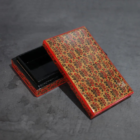 Paper Mache Flat box Red