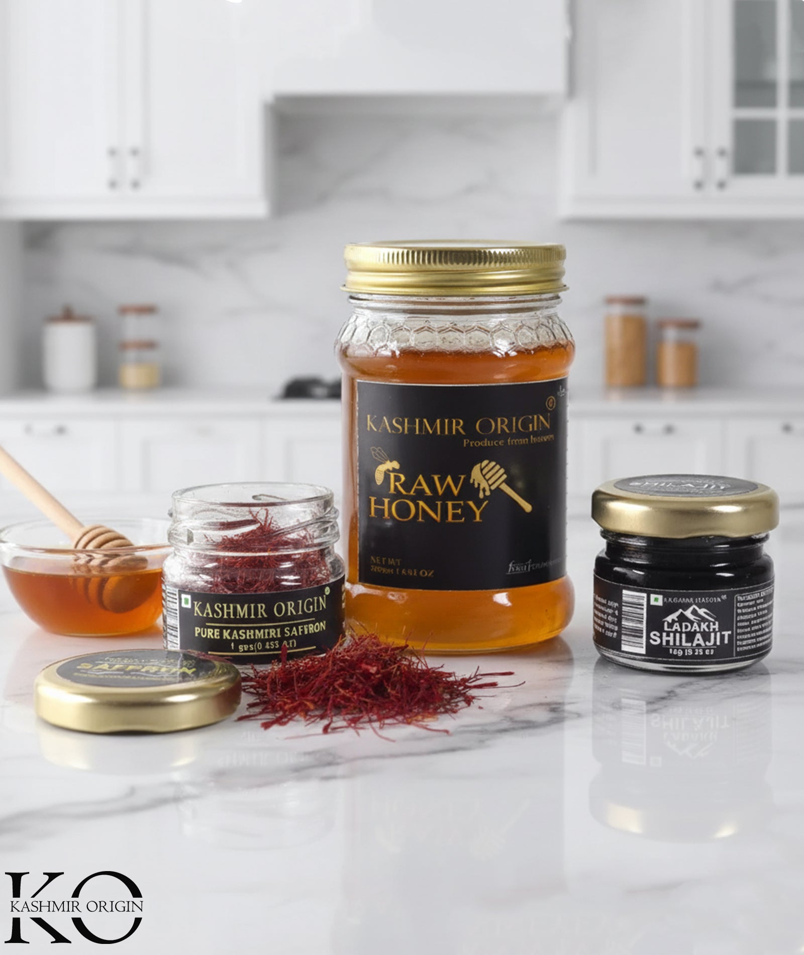 Shilajit-Saffron-Honey:-The-Nutritious-Luxury-Basket