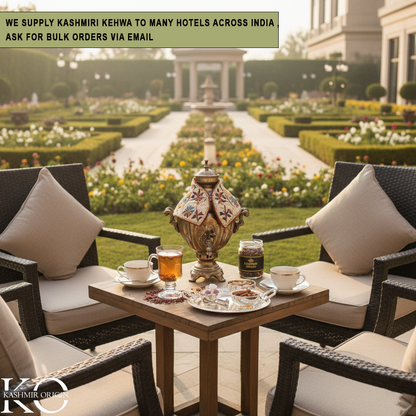 Kashmir Origin Kashmiri Kahwa (Qawah Tea) Sugar Free | Immunity Booster | Antioxidant rich