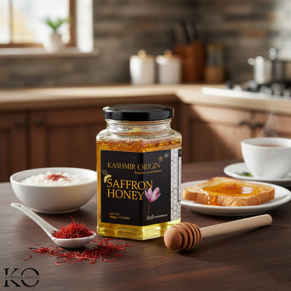 Saffron Infused Honey | 500gms