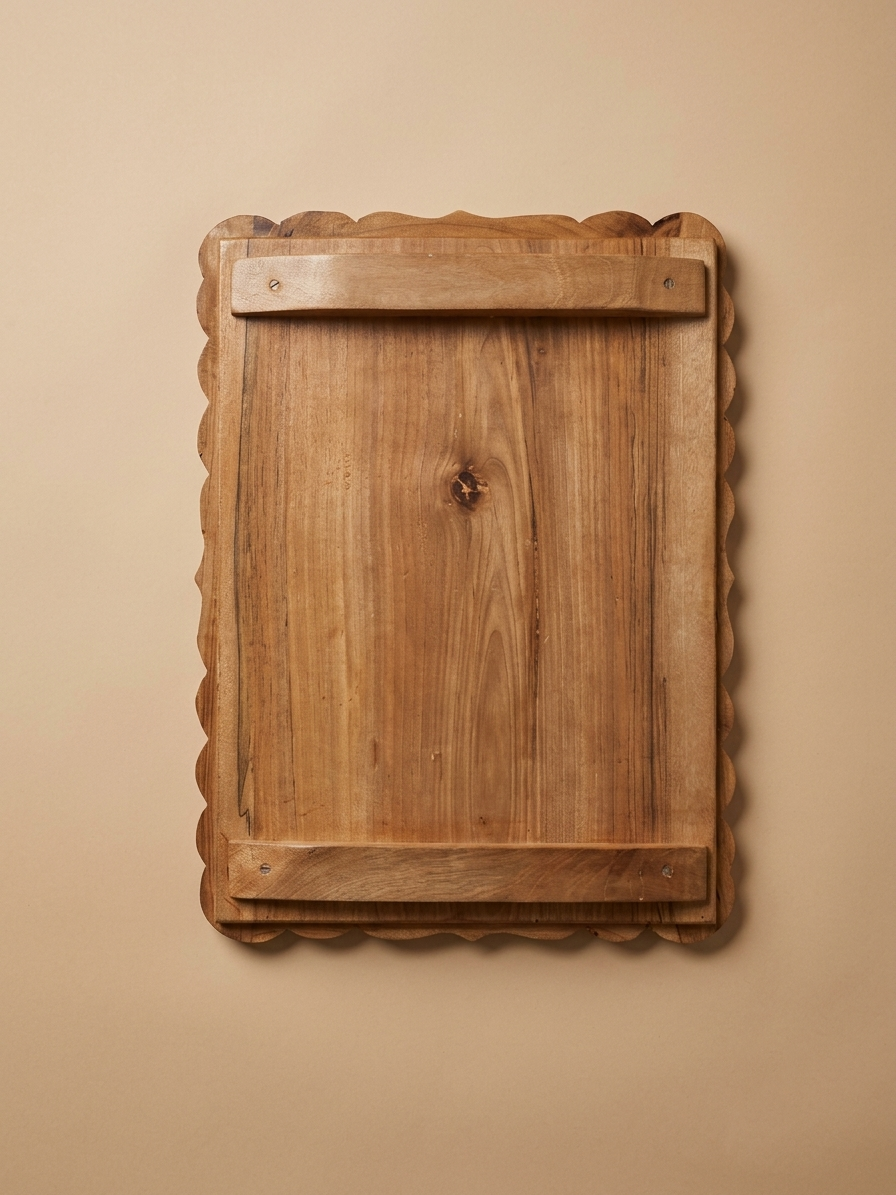 Kashmiri Samavar & Cup Design Hand Carved Walnut Wood Panel | Hand carved By Kashmiri Master Artisan