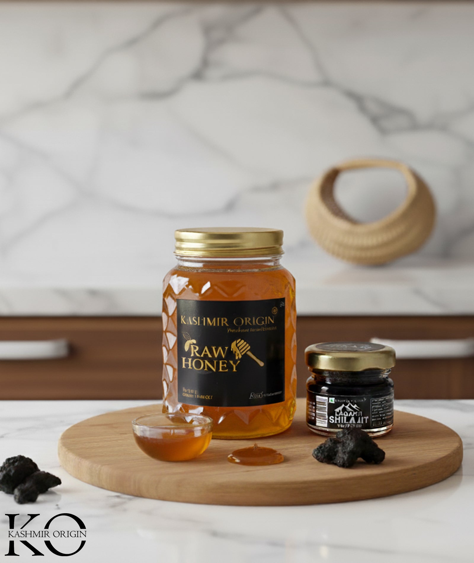 Honey-Shilajit:-The-Ultimate-Fitness-Basket – Kashmir origin