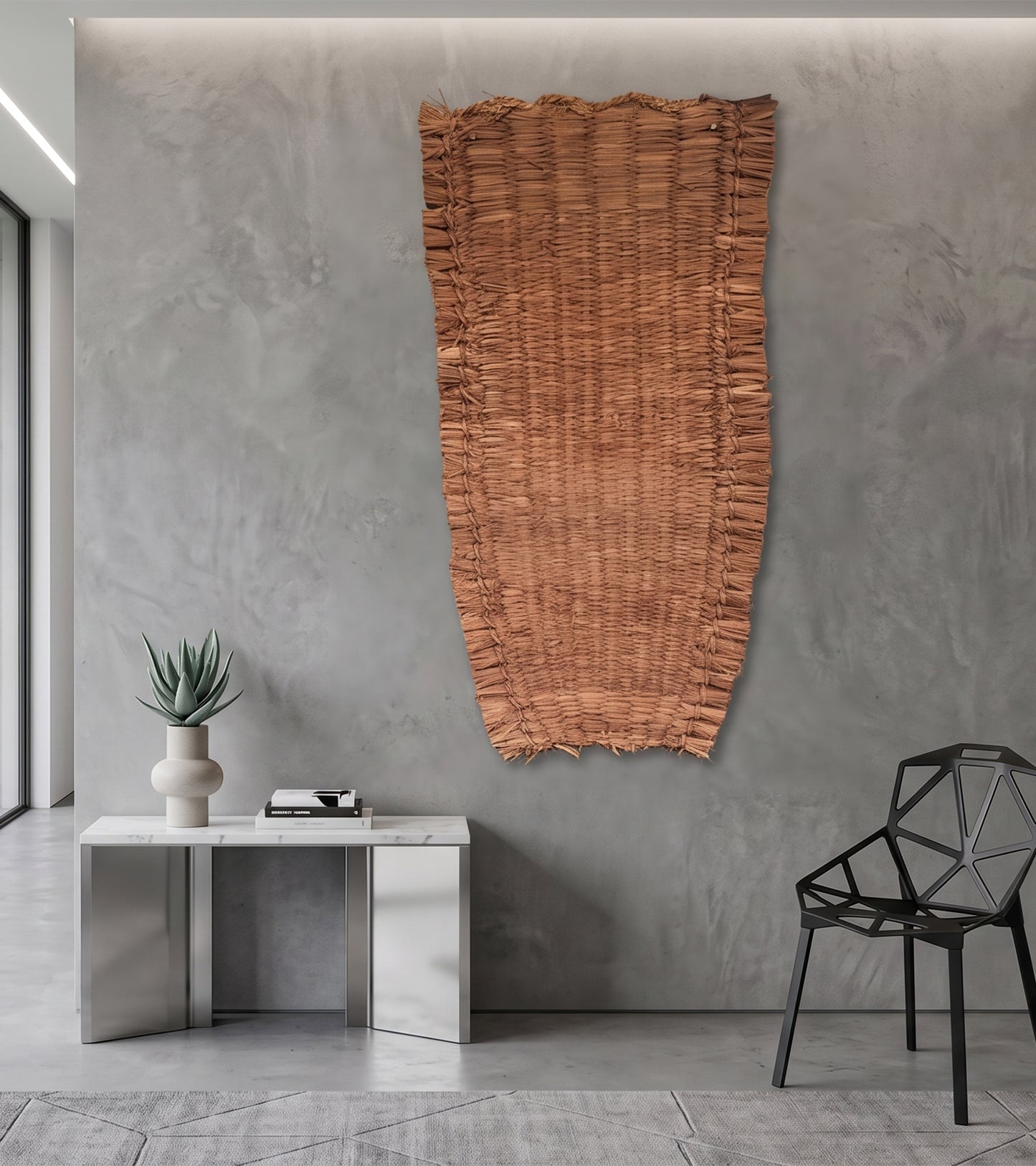 Kashmiri Hand Woven Waguv  | Wall Hanging  | 21 x 41 Inches