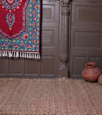 Kashmiri Hand Woven Waguv (Patej) | wall hanging | Floor Waguv Mat | 10 x 4 FT