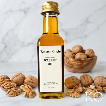 Kashmir Origin's Pure Kashmir Walnut Oil | Nature's Ultimate Nourishment for Skin, Hair, and Health