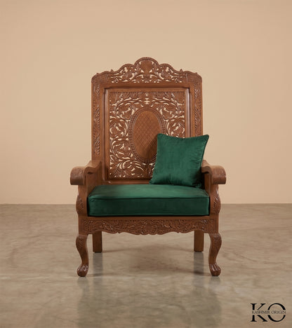 Kashmiri Hand Carved Walnut Wood Sofa Set 5 Seater | Made By Master Artisans | Price Starts From 1 lakhs