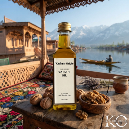 Kashmir Origin's Pure Kashmir Walnut Oil | Nature's Ultimate Nourishment for Skin, Hair, and Health